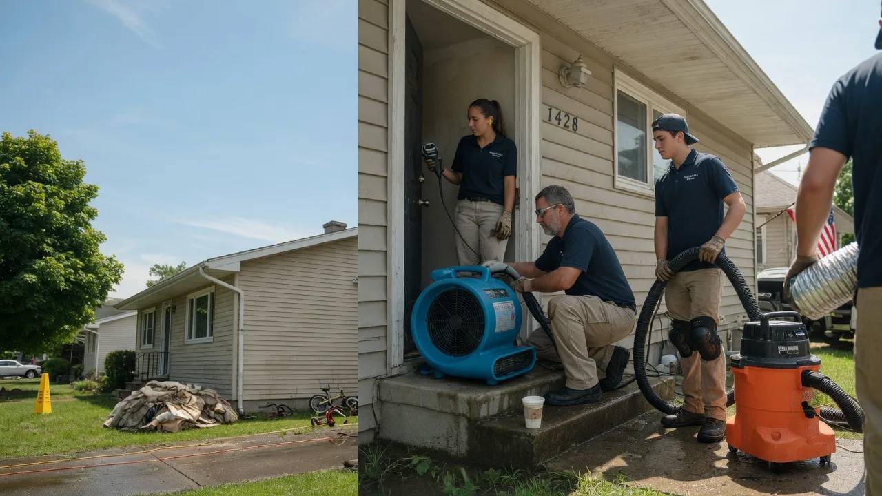 Water Damage Restoration in Blanchester, OH near me